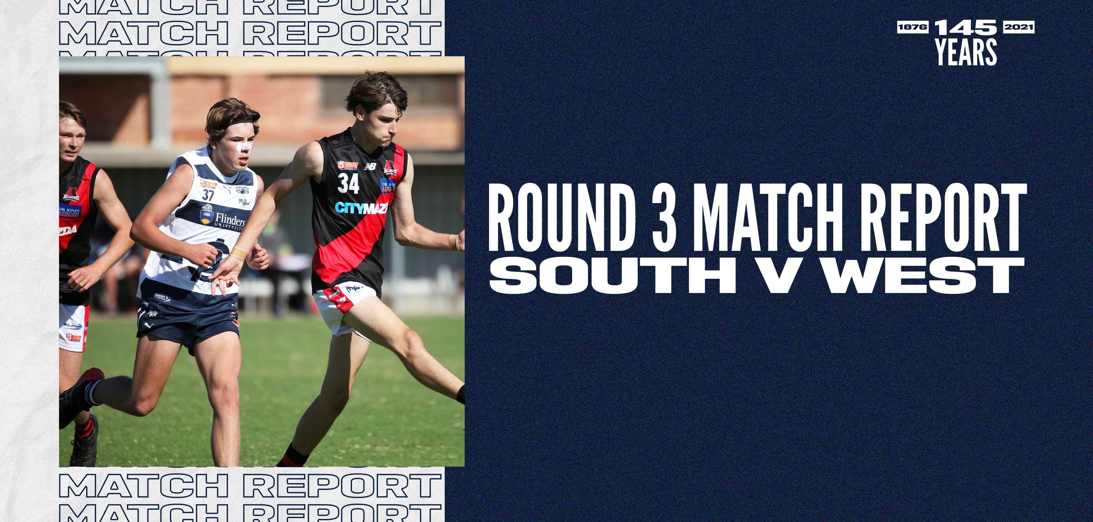 Under-16 Match Report: Round 3 vs West Under-16 Match Report: Round 3 vs West